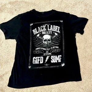 Black label Society band shirt